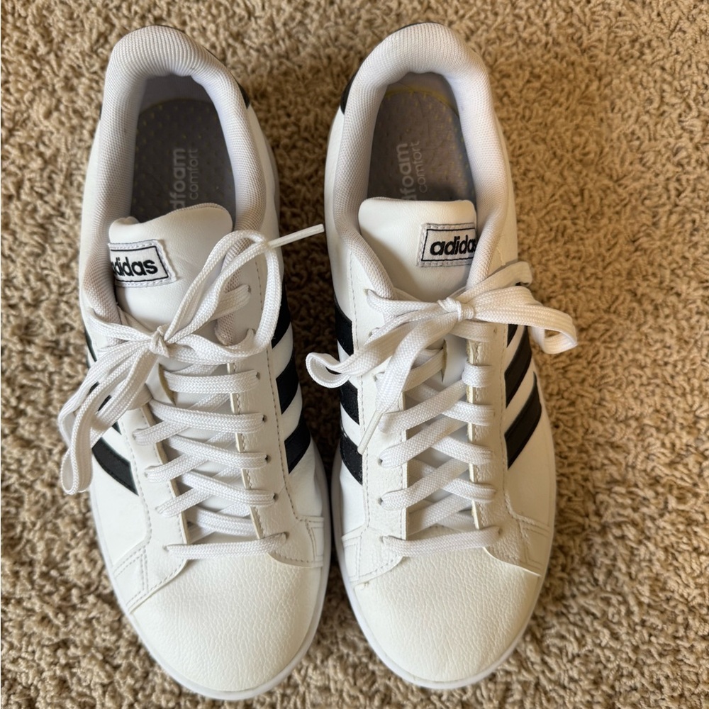 Adidas Grand Court Sneakers White/Core Black - Picture 4 of 8